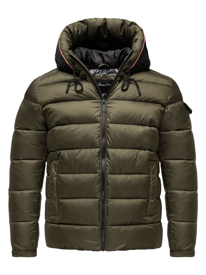 Зимняя куртка MONONA оливкового цвета Amaci&Sons
Зимняя куртка MONONA оливкового цвета Amaci&Sons