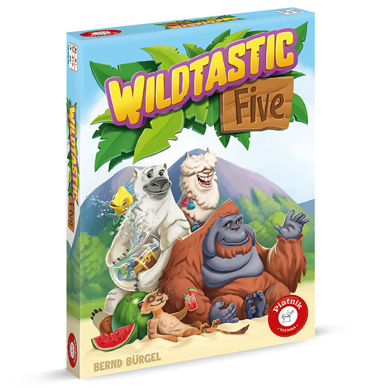 Настольная игра Wildtastic Five Пятник Piatnik
Настольная игра Wildtastic Five Пятник Piatnik