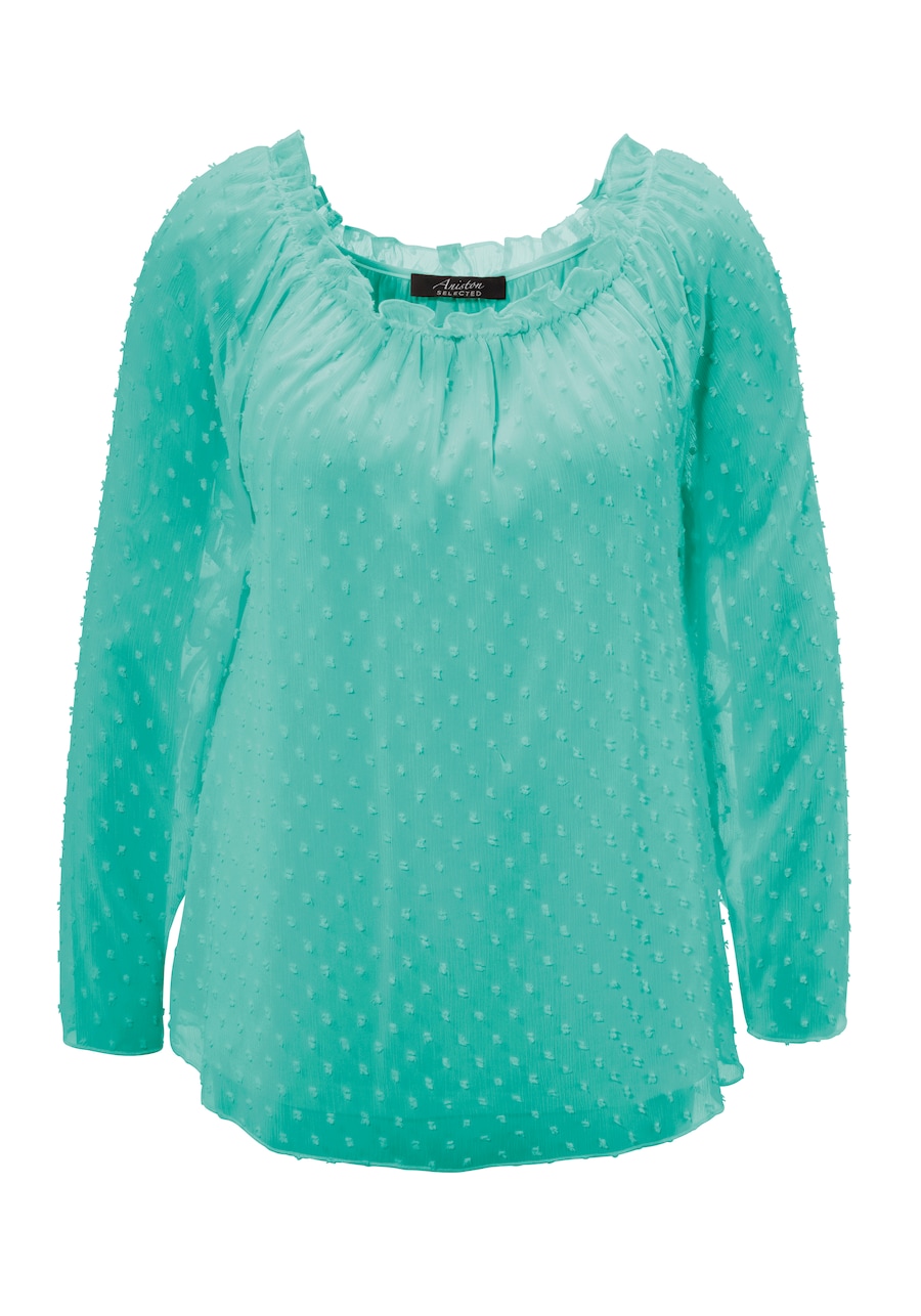 Блуза Aniston SELECTED, зеленый
Блуза Aniston SELECTED, зеленый