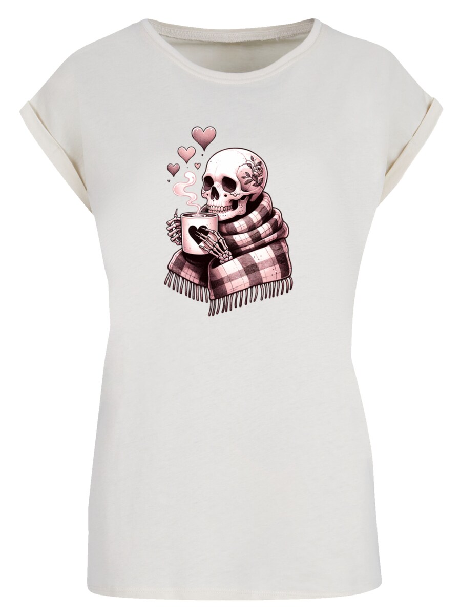 Рубашка F4NT4STIC Cozy Winter Skelett, песочный 
Рубашка F4NT4STIC Cozy Winter Skelett, песочный