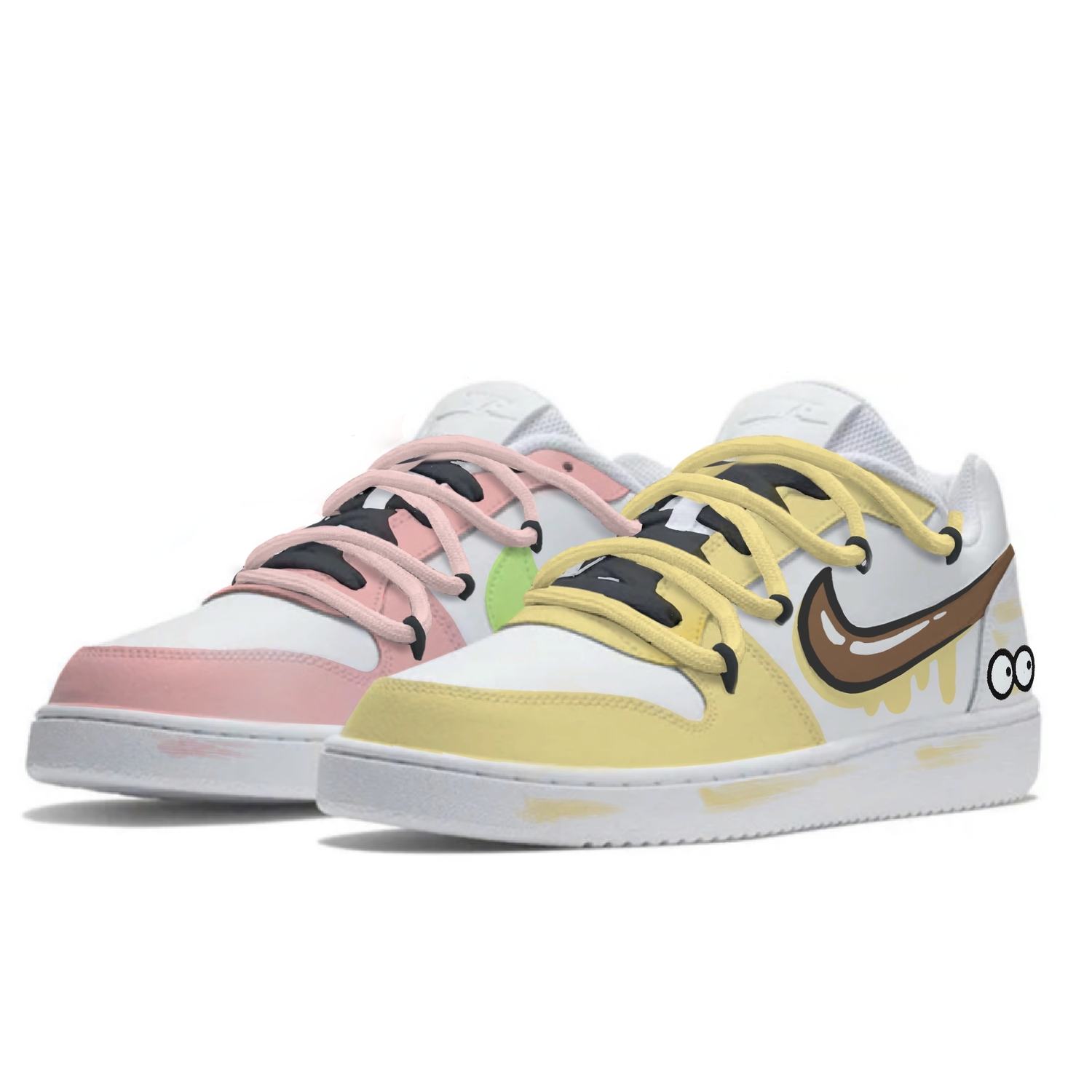 Nike Эбернон цветные лоу-топ скейтборд кроссовки унисекс бело-розовые розово-желтые, цвет Pink Yellow
Nike Эбернон цветные лоу-топ скейтборд кроссовки унисекс бело-розовые розово-желтые, цвет Pink Yellow
