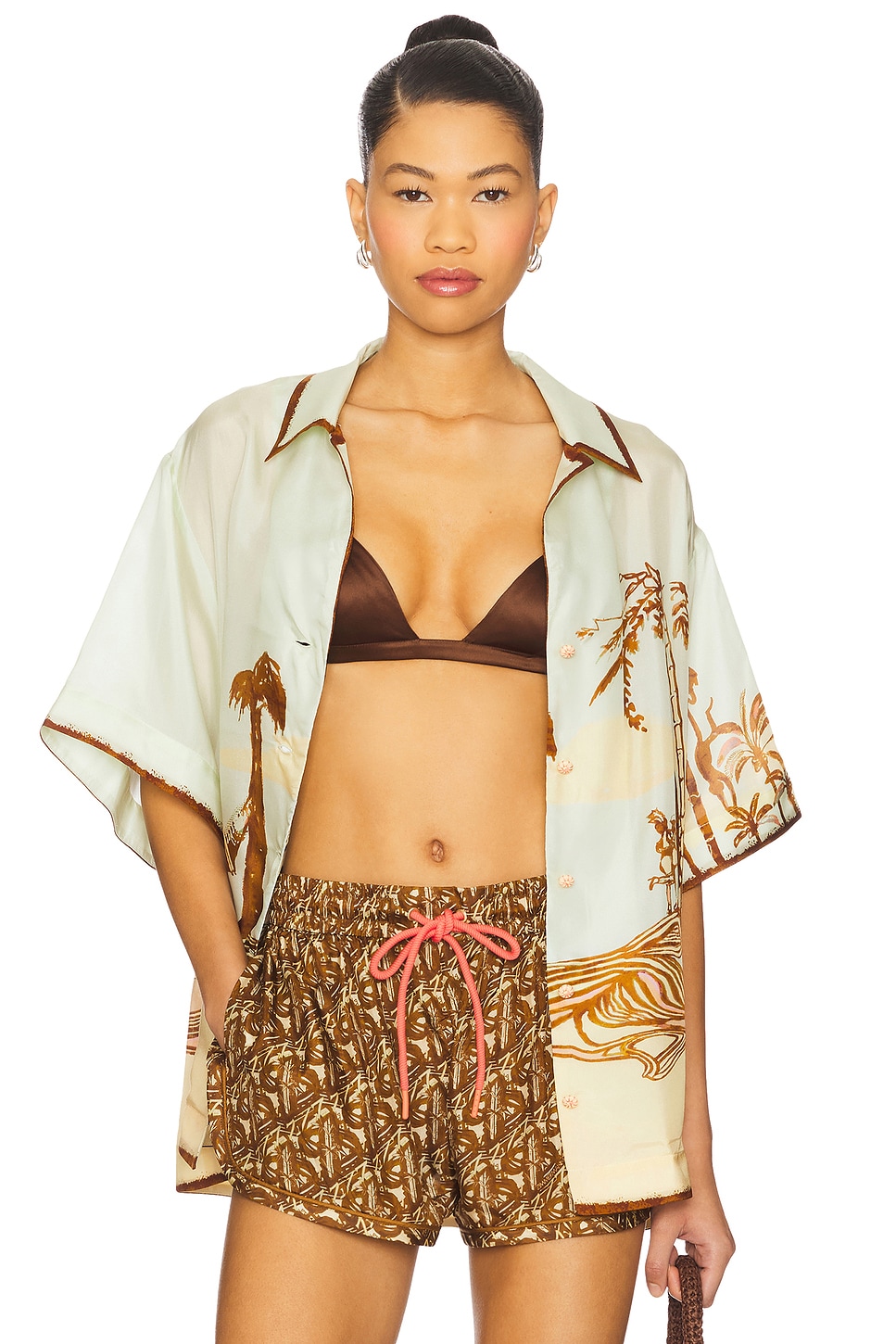 Рубашка с коротким рукавом Coco Zimmermann, tropicana
Рубашка с коротким рукавом Coco Zimmermann, tropicana