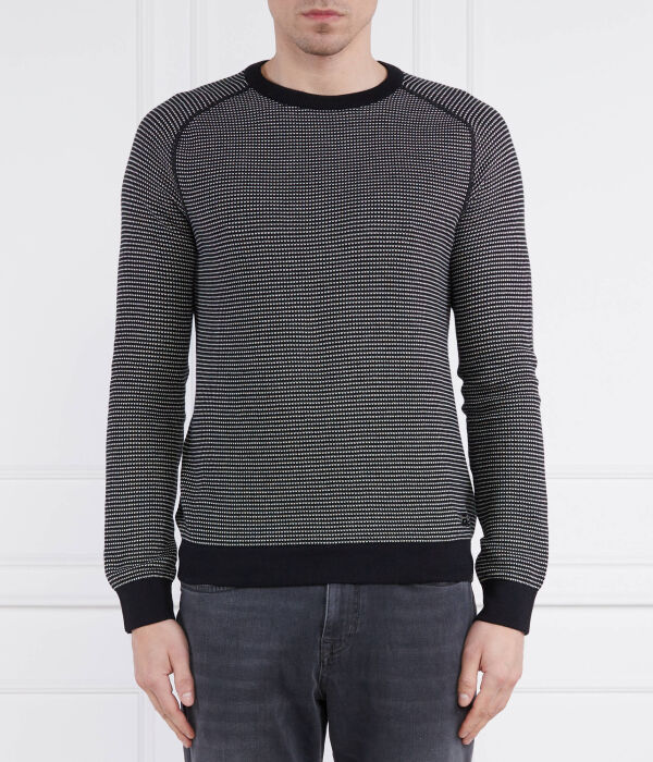 Свитер мужской Joop! Jeans вязаный с узором, черный
Свитер мужской Joop! Jeans вязаный с узором, черный