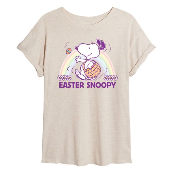 Детская оверсайз футболка с арахисом и Снупи на Пасху Licensed Character, бежевый
Детская оверсайз футболка с арахисом и Снупи на Пасху Licensed Character, бежевый