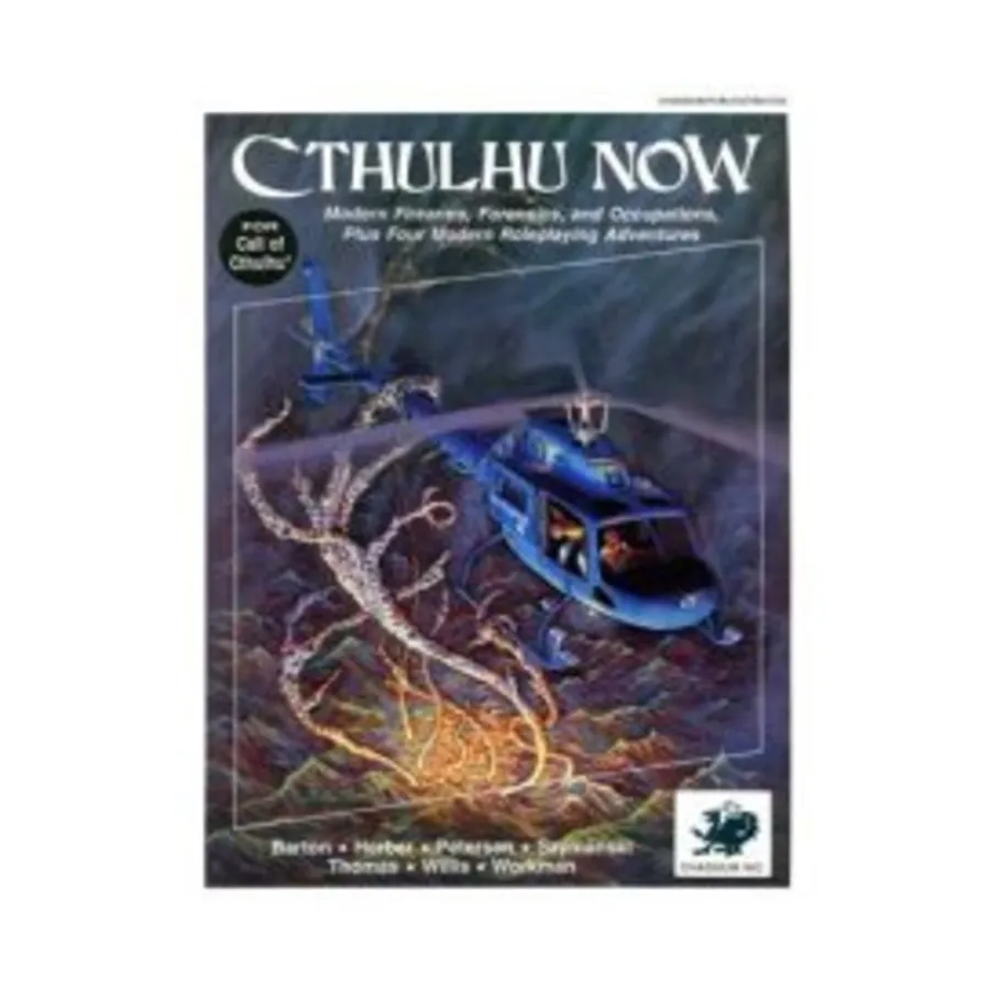 Cthulhu Now (1st Edition), Call of Cthulhu - Adventures & Modules (Chaosium 1st-5.5 Editions), мягкая обложка
Cthulhu Now (1st Edition), Call of Cthulhu - Adventures & Modules (Chaosium 1st-5.5 Editions), мягкая обложка