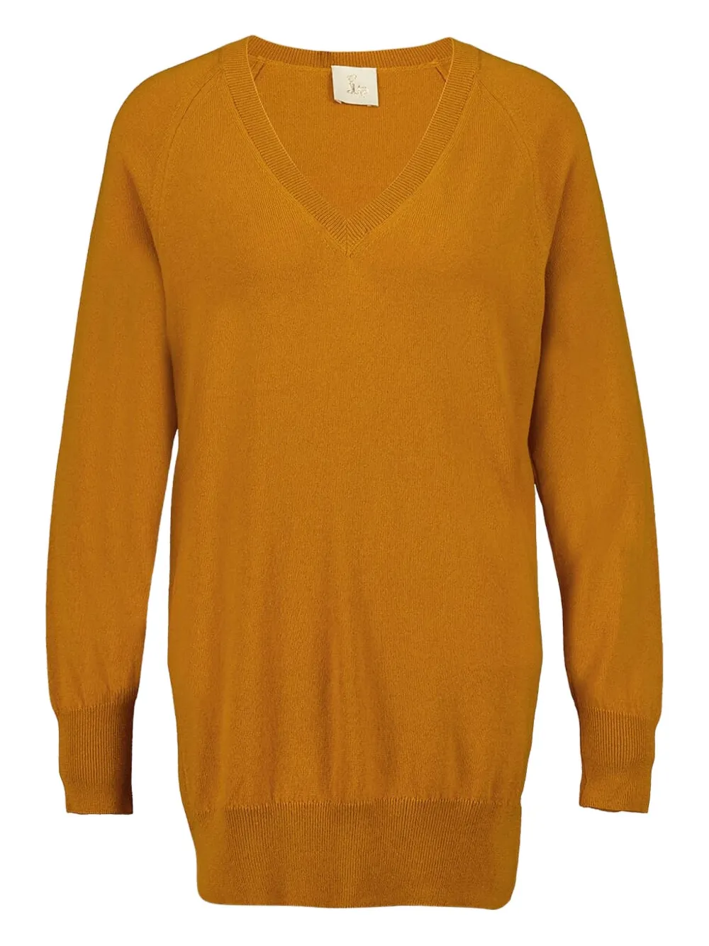 Кашемировый свитер с V-образным вырезом Paula, желтый
Кашемировый свитер с V-образным вырезом Paula, желтый