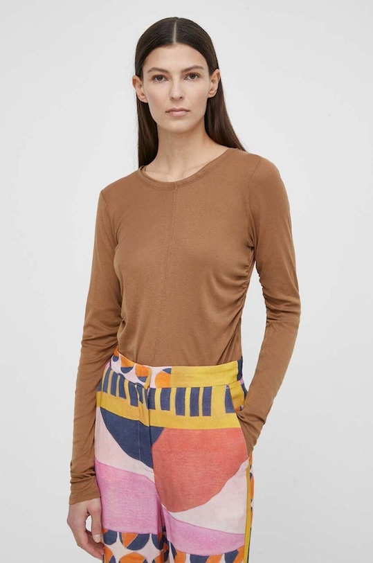 Хлопковая водолазка G-Star, коричневый 
Хлопковая водолазка G-Star, коричневый