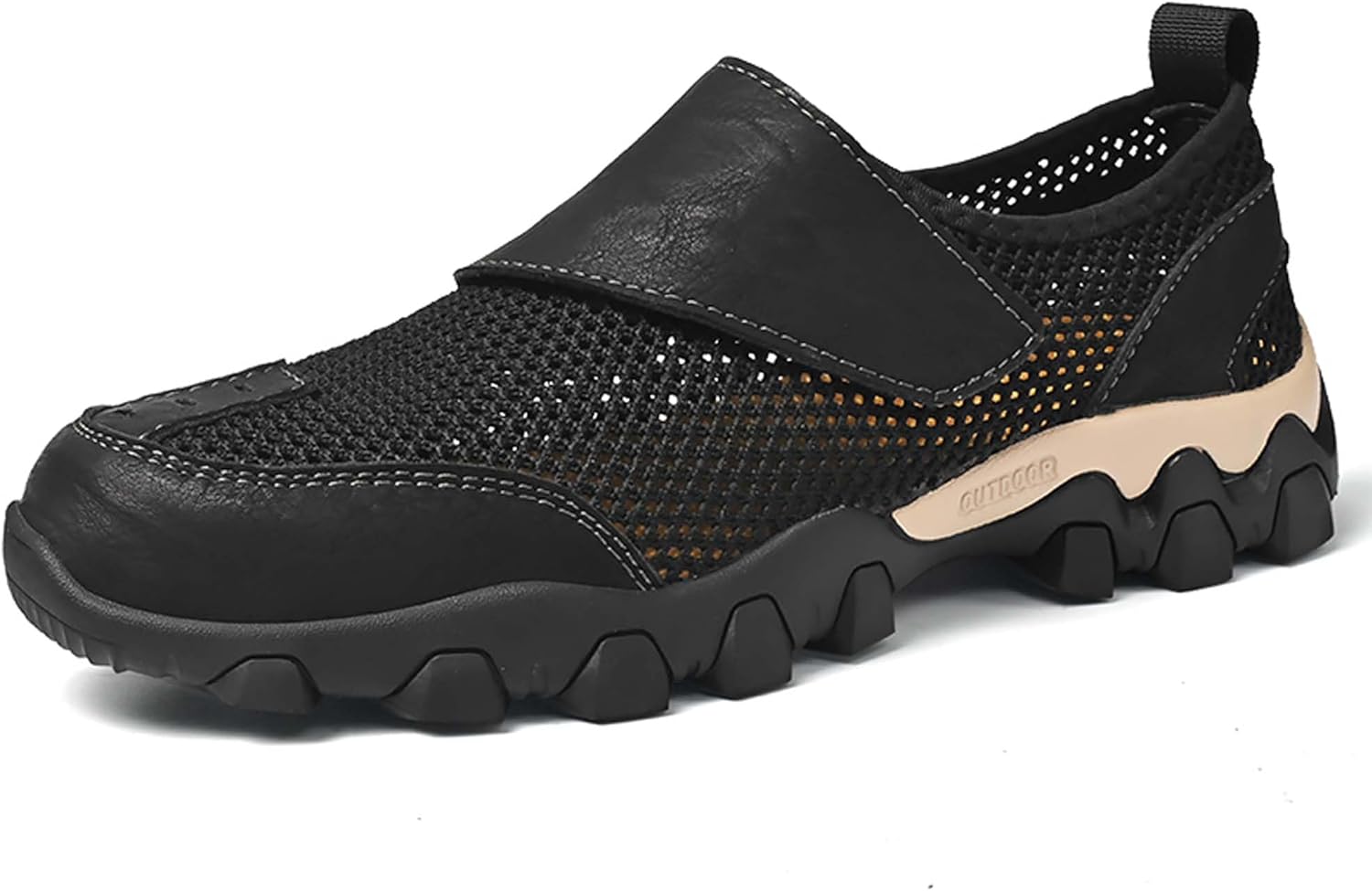 Мужские походные кроссовки для улицы с летним ажурным дизайном, противоскользящие повседневные обувь для прогулок, походов, приключений, кемпинга и спортивного туризма Generic, черный
Мужские походные кроссовки для улицы с летним ажурным дизайном, противоскользящие повседневные обувь для прогулок, походов, приключений, кемпинга и спортивного туризма Generic, черный