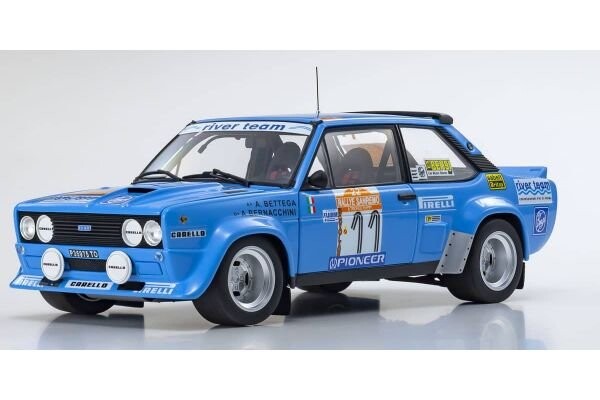Kyosho Fiat 131 Abarth #11 6-е ралли Сан-Ремо 1:18 08376C
Kyosho Fiat 131 Abarth #11 6-е ралли Сан-Ремо 1:18 08376C