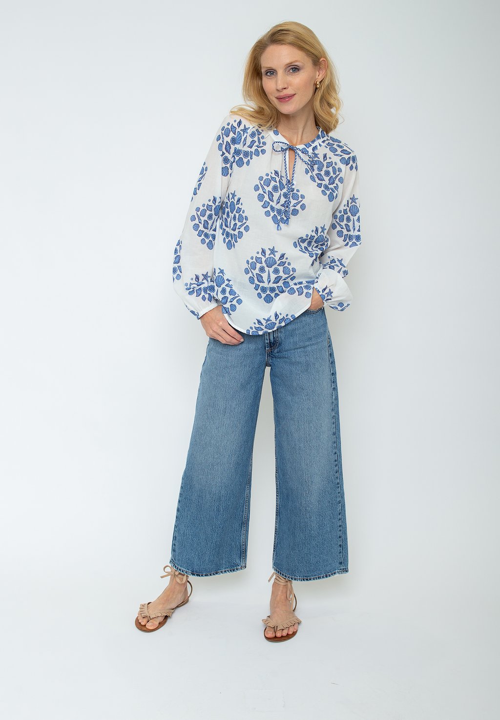 Блуза Emily van den Bergh, синий 
Блуза Emily van den Bergh, синий