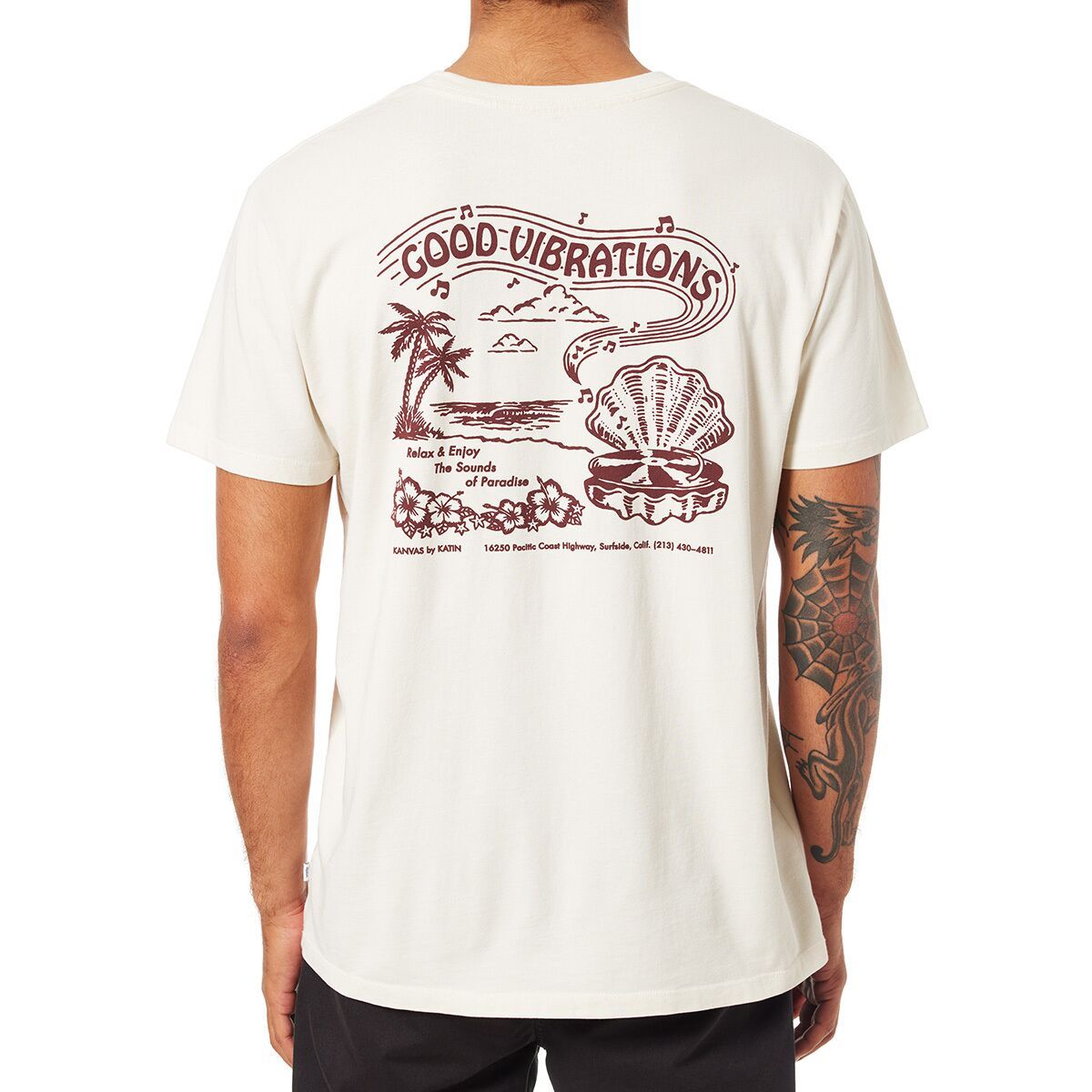 Футболка Vibrations Katin, белый
Футболка Vibrations Katin, белый