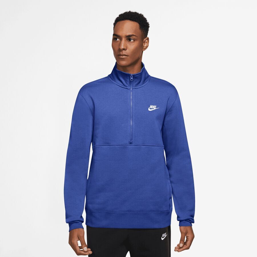 Куртка Sportswear Club Half-Zip Top NIKE, цвет game royal/game royal/white, Белый, Куртка Sportswear Club Half-Zip Top NIKE, цвет game royal/game royal/white 
Куртка Sportswear Club Half-Zip Top NIKE, цвет game royal/game royal/white, Белый, Куртка Sportswear Club Half-Zip Top NIKE, цвет game royal/game royal/white