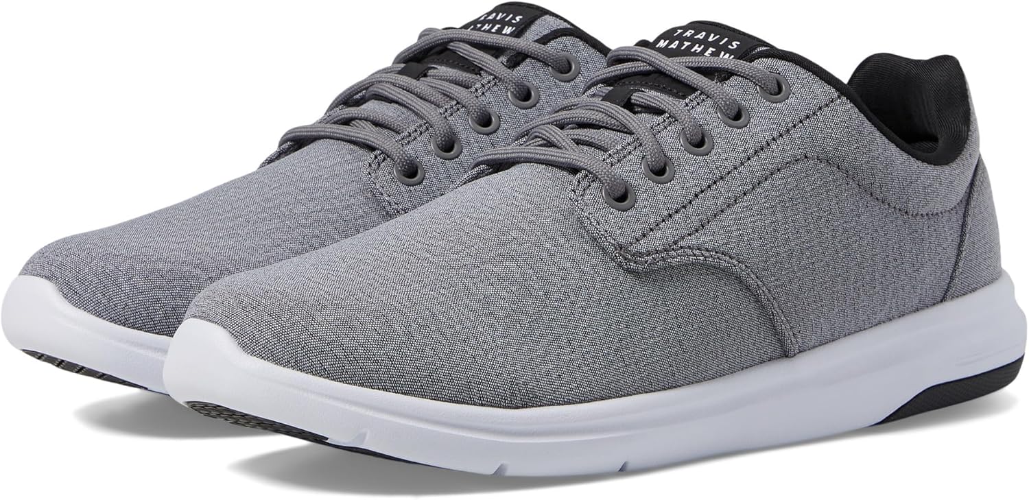 Кроссовки TravisMathew Mens The Daily 2.0 Woven, Heather Quiet Shade
Кроссовки TravisMathew Mens The Daily 2.0 Woven, Heather Quiet Shade