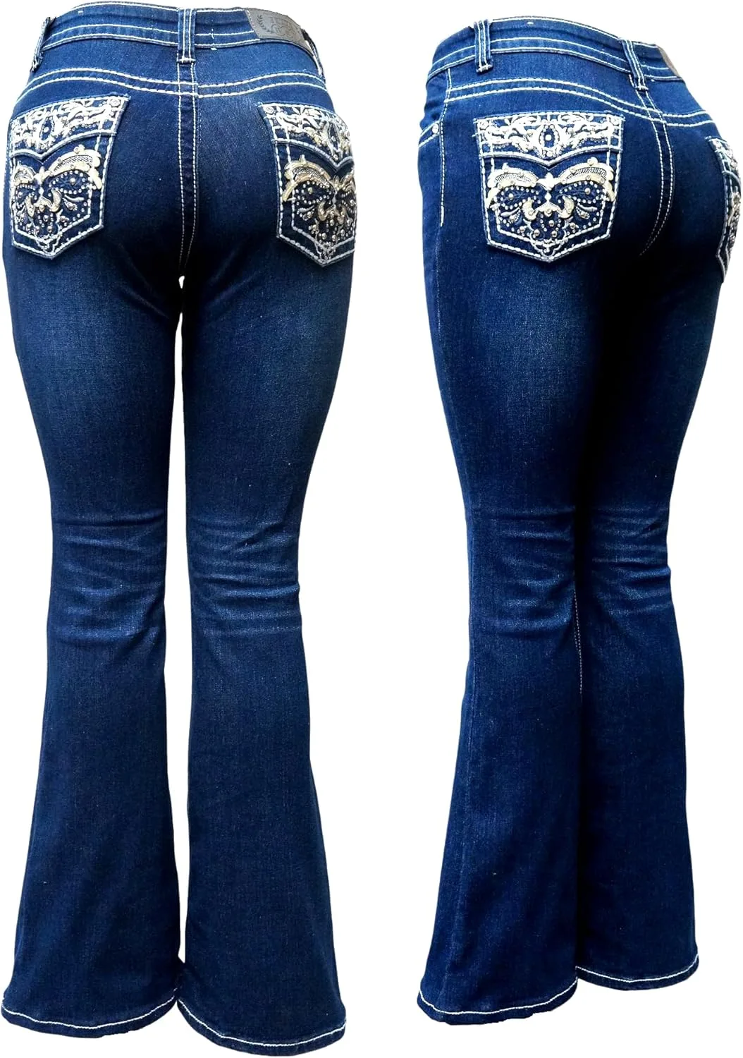 Джинсы Jack David H&Y U-Cute Rose 2 с пайетками и клапанными карманами LA Idol Jack David
Джинсы Jack David H&Y U-Cute Rose 2 с пайетками и клапанными карманами LA Idol Jack David