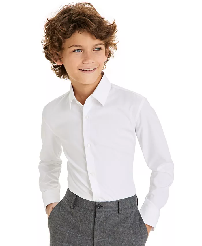 Рубашка на пуговицах Big Boys Performance Stretch Michael Kors, белый
Рубашка на пуговицах Big Boys Performance Stretch Michael Kors, белый