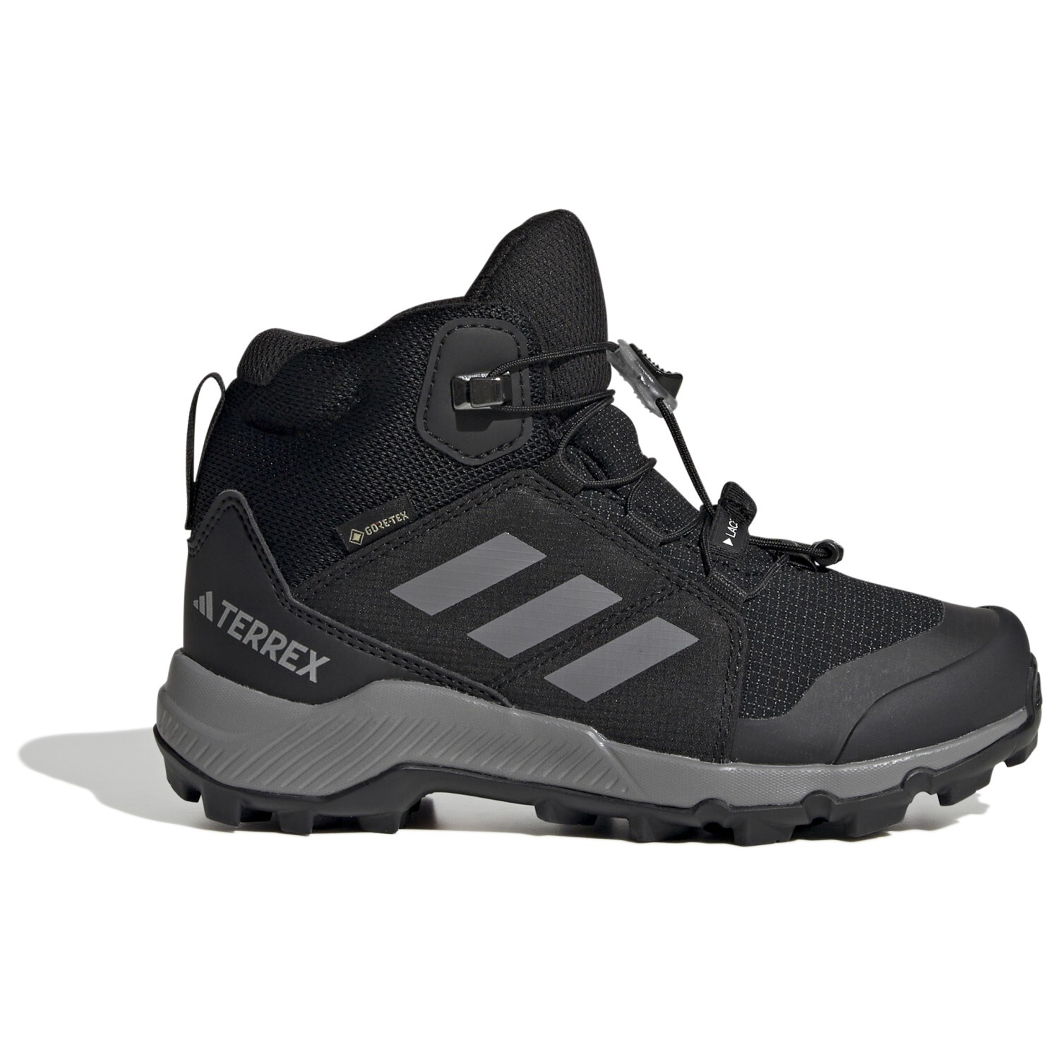 Ботинки для прогулки Adidas Terrex Kid's Terrex Mid GTX, цвет Core Black/Grey Three/Core Black II
Ботинки для прогулки Adidas Terrex Kid's Terrex Mid GTX, цвет Core Black/Grey Three/Core Black II