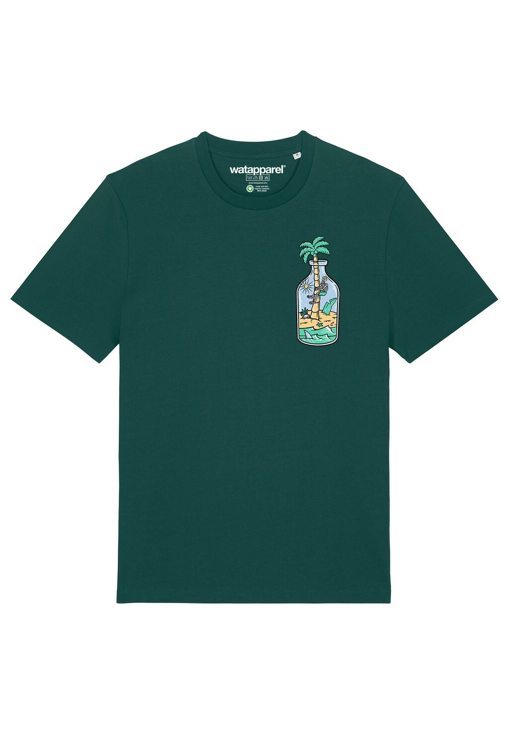 Футболка с принтом HOLIDAY IN A BOTTLE watapparel, темно-зеленый
Футболка с принтом HOLIDAY IN A BOTTLE watapparel, темно-зеленый