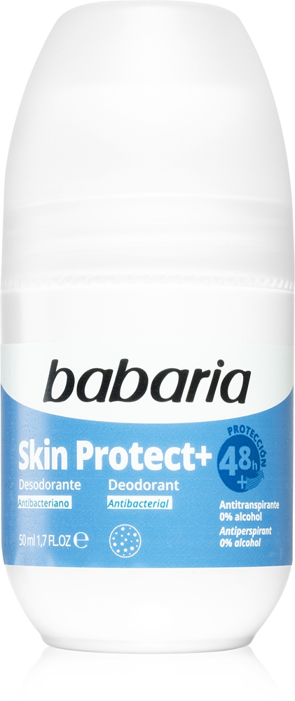 Дезодорант Skin Protect+ шариковый дезодорант с антибактериальными ингредиентами Babaria, 50 мл
Дезодорант Skin Protect+ шариковый дезодорант с антибактериальными ингредиентами Babaria, 50 мл