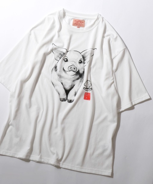 Футболка оверсайз с коротким рукавом, анималистический принт SITRY, белый
Футболка оверсайз с коротким рукавом, анималистический принт SITRY, белый