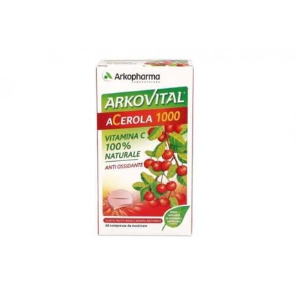 Arkopharma Arkovital Acerola 1000 Натуральный витамин C 60 капсул Arkofarm Srl
Arkopharma Arkovital Acerola 1000 Натуральный витамин C 60 капсул Arkofarm Srl