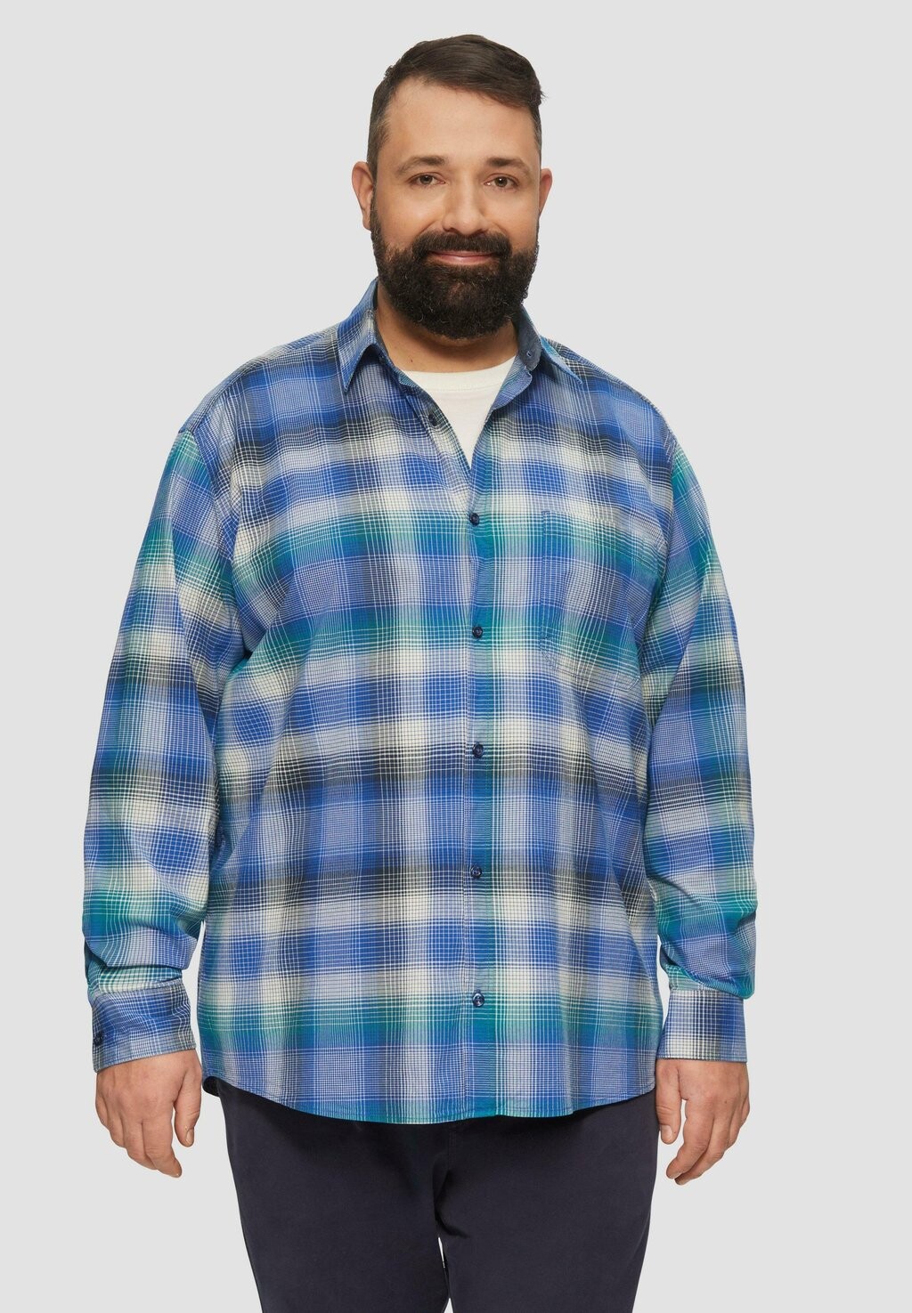 Рубашка s.Oliver, темно-синий
Рубашка s.Oliver, темно-синий