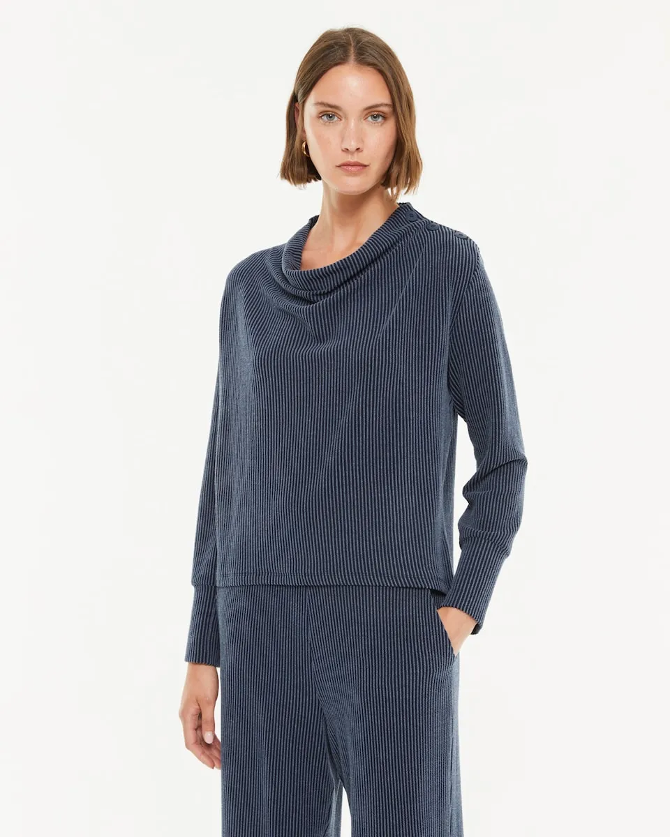 Женская футболка с рубчиком, длинный рукав Paz Torras, синий
Женская футболка с рубчиком, длинный рукав Paz Torras, синий