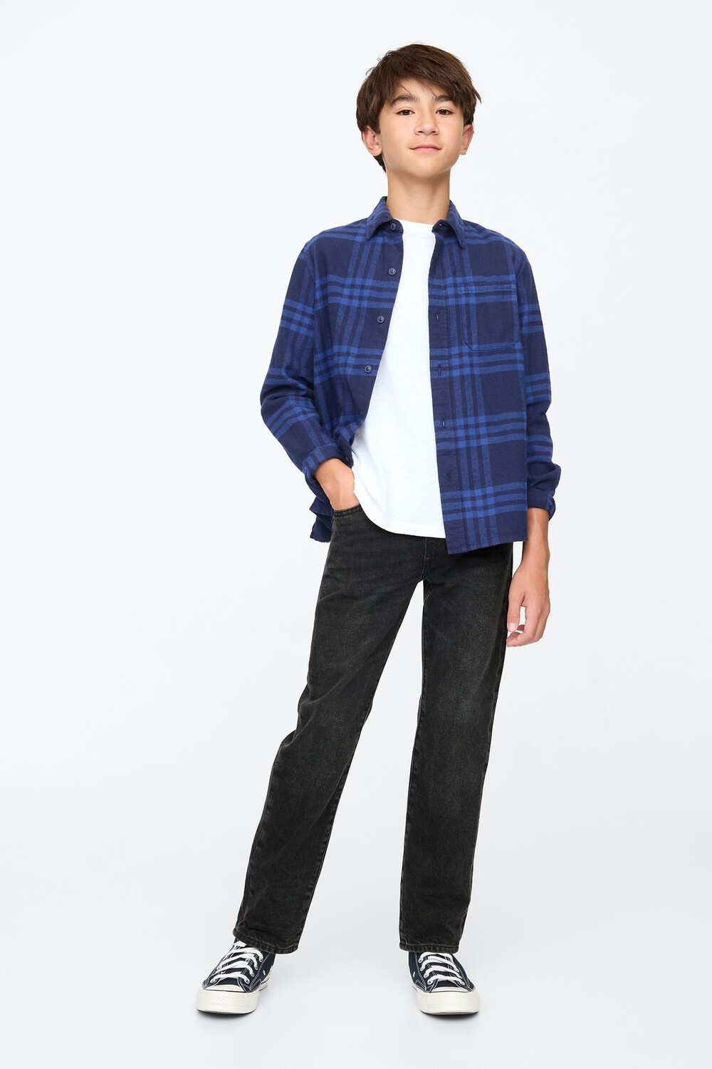 Оригинальные прямые джинсы без застежек (5 13 лет) Gap, черный
Оригинальные прямые джинсы без застежек (5 13 лет) Gap, черный