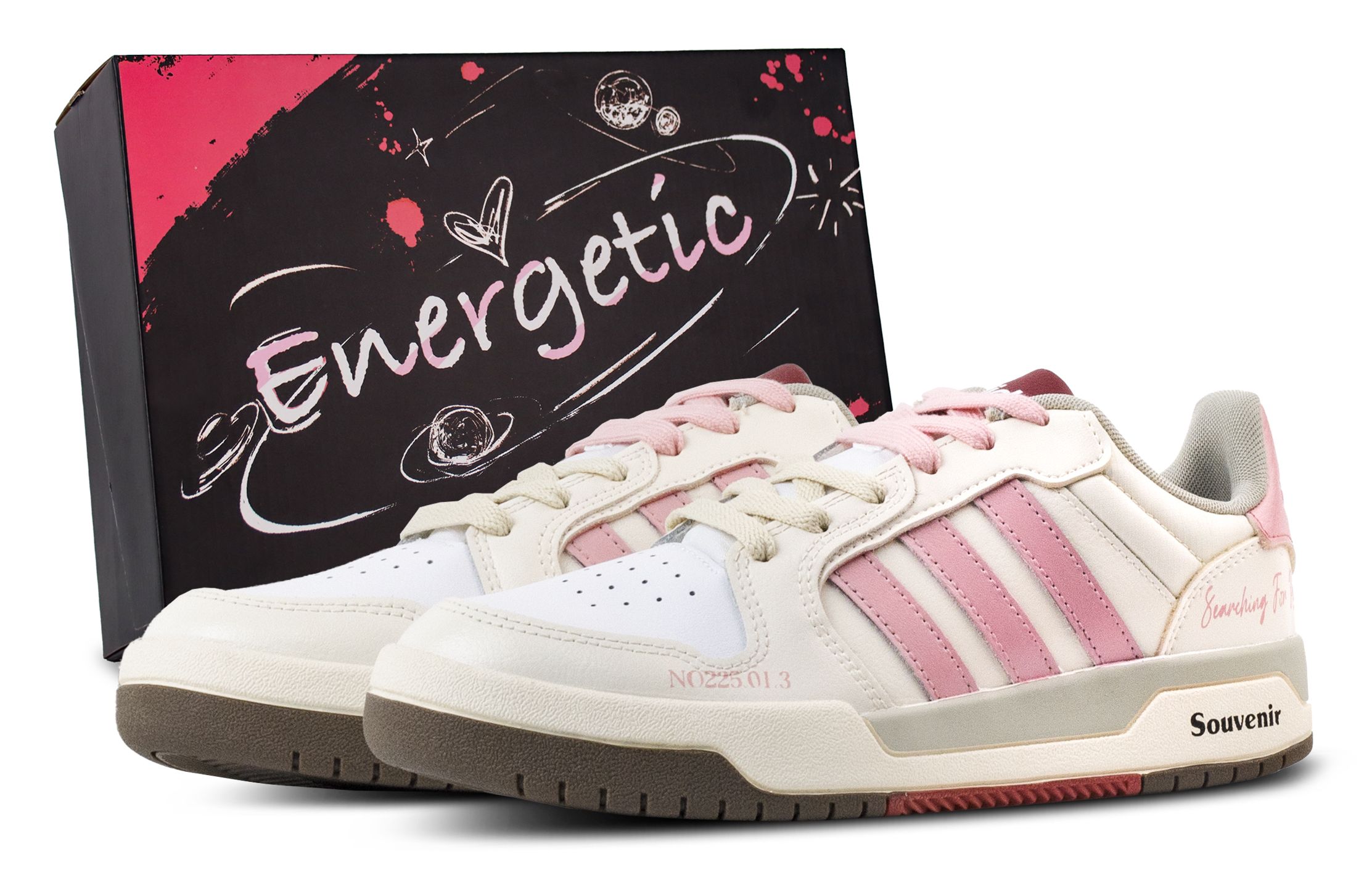 Adidas Neo Кроссовки для скейтбординга Enprap Raspberry Berry, Box, износостойкие, низкие, унисекс, бежевые, белый, розовые
Adidas Neo Кроссовки для скейтбординга Enprap Raspberry Berry, Box, износостойкие, низкие, унисекс, бежевые, белый, розовые