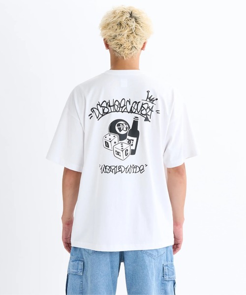 Футболка с коротким рукавом, принт на спине DC SHOES, белый
Футболка с коротким рукавом, принт на спине DC SHOES, белый