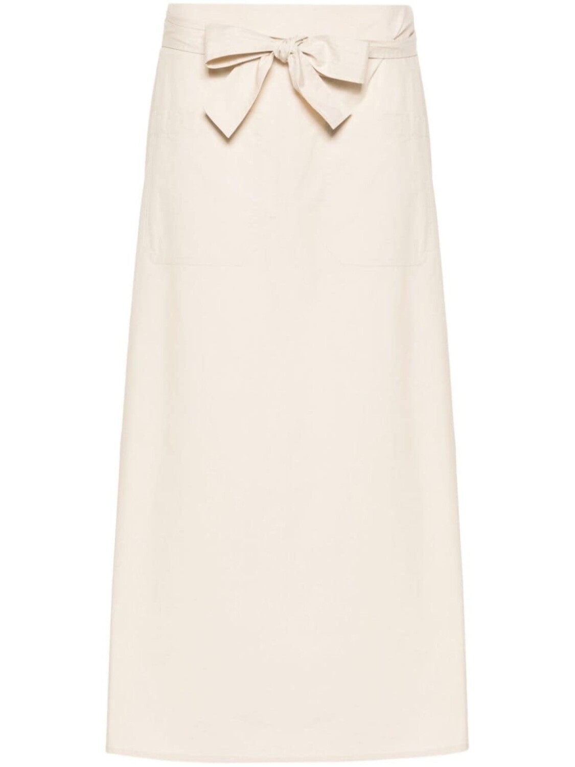 TOTEME юбка миди из хлопка с завязками на талии, нейтральный цвет
TOTEME юбка миди из хлопка с завязками на талии, нейтральный цвет