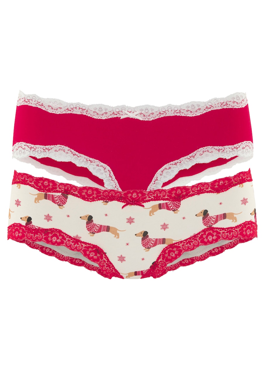 Трусики LASCANA, Cranberry
Трусики LASCANA, Cranberry