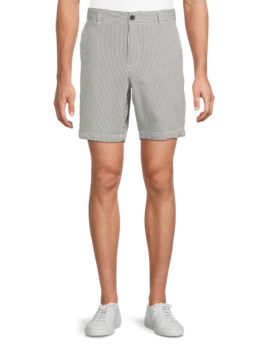 Полосатые шорты из сирсакера Ben Sherman, темно-синий
Полосатые шорты из сирсакера Ben Sherman, темно-синий