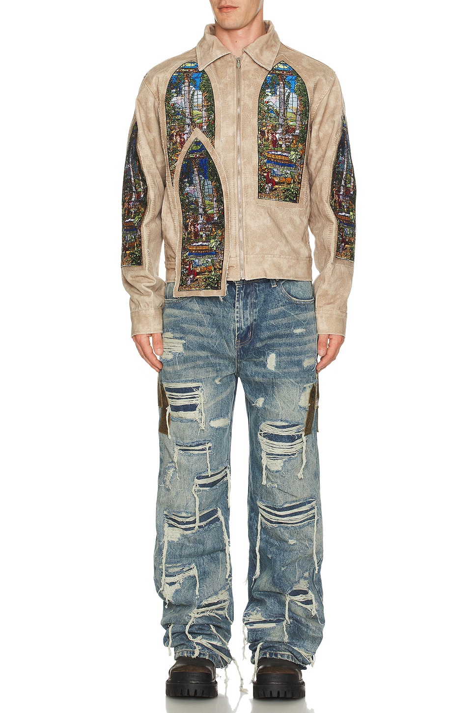 Джинсы Relaxation Denim с боковой нашивкой Who Decides War By Ev Bravado, Denim
Джинсы Relaxation Denim с боковой нашивкой Who Decides War By Ev Bravado, Denim