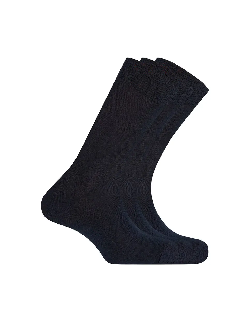 В упаковке 3 пары мужских носков из хлопка белого цвета Punto Blanco, темно-синий
В упаковке 3 пары мужских носков из хлопка белого цвета Punto Blanco, темно-синий