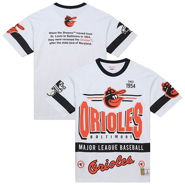 Мужская белая футболка Baltimore Orioles Cooperstown Collection Team Origins Premium Mitchell & Ness
Мужская белая футболка Baltimore Orioles Cooperstown Collection Team Origins Premium Mitchell & Ness