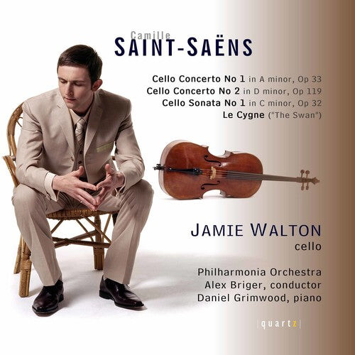 CD диск Saint-Saens / Walton / Grimwood / Pao / Briger: Cello Works
CD диск Saint-Saens / Walton / Grimwood / Pao / Briger: Cello Works