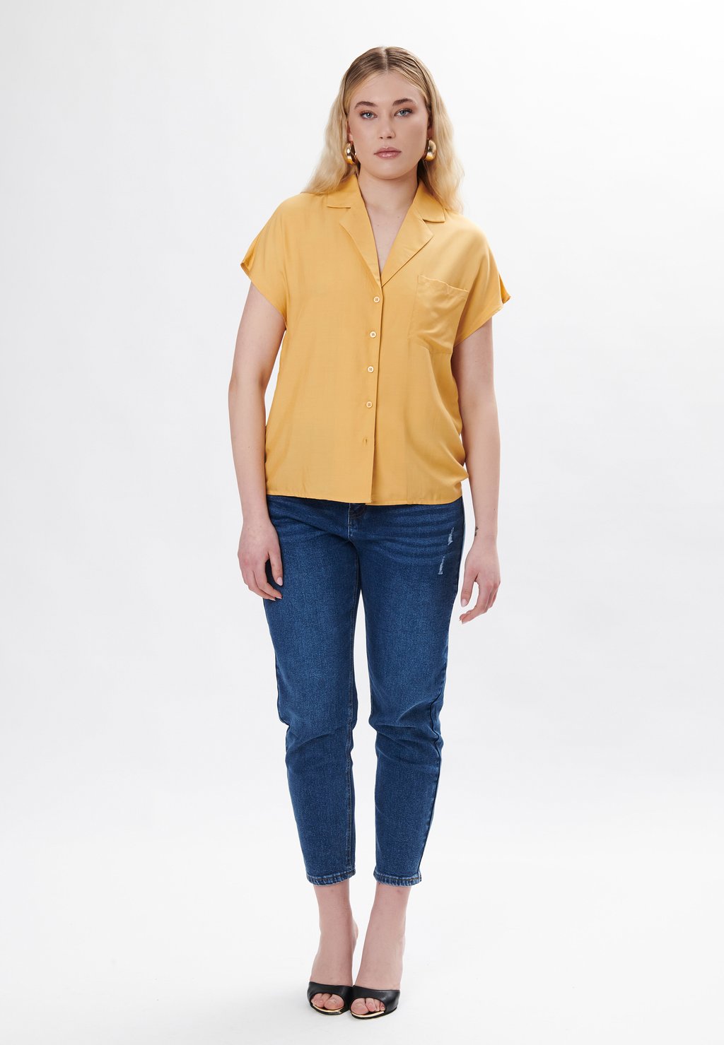 Рубашка Maison Form'elle, охра
Рубашка Maison Form'elle, охра