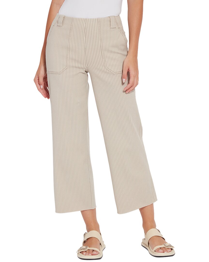 Lyssé New York Kate Широкие укороченные брюки с принтом, коричневый
Lyssé New York Kate Широкие укороченные брюки с принтом, коричневый