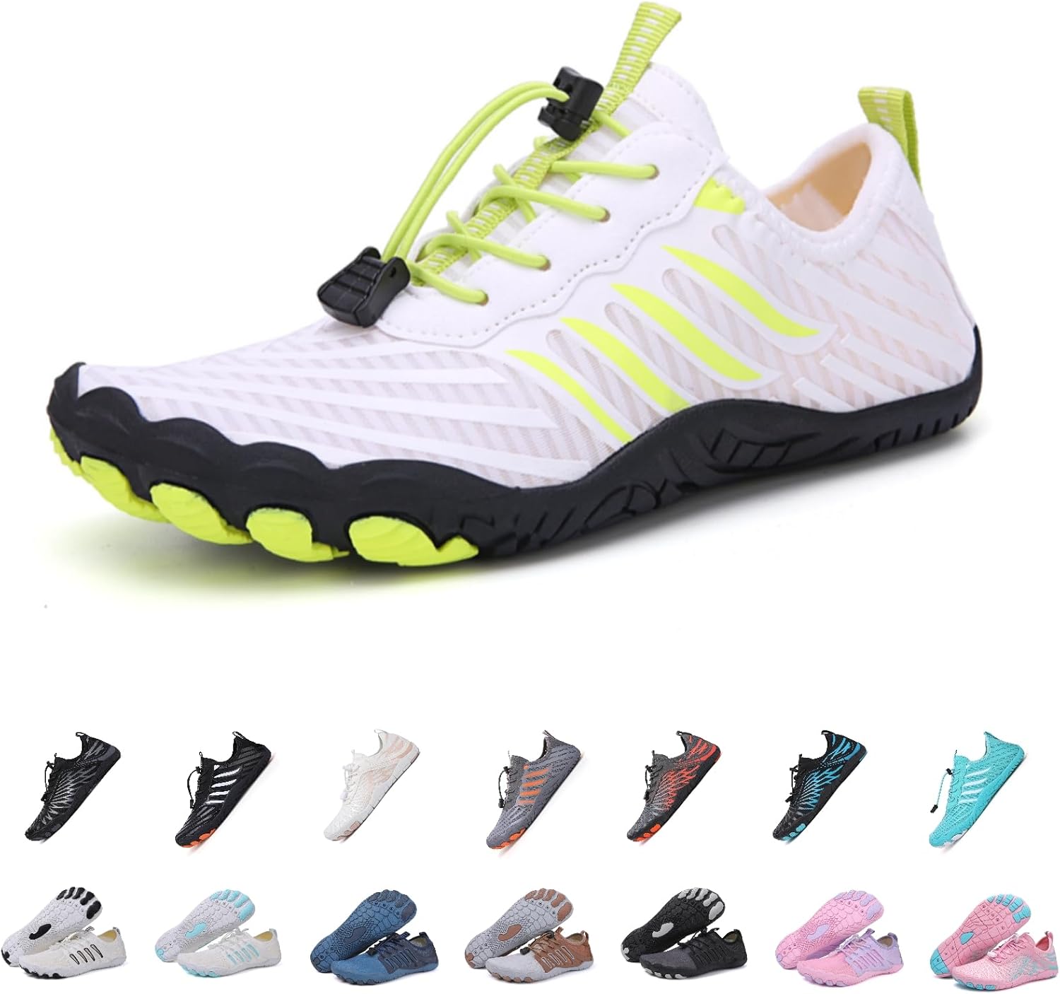 Кроссовки для походов для женщин, новые походные кроссовки для мужчин и женщин, нескользящая обувь для трейла, обувь для походов, дышащая с широким носком Kaeril, белый/желтый
Кроссовки для походов для женщин, новые походные кроссовки для мужчин и женщин, нескользящая обувь для трейла, обувь для походов, дышащая с широким носком Kaeril, белый/желтый