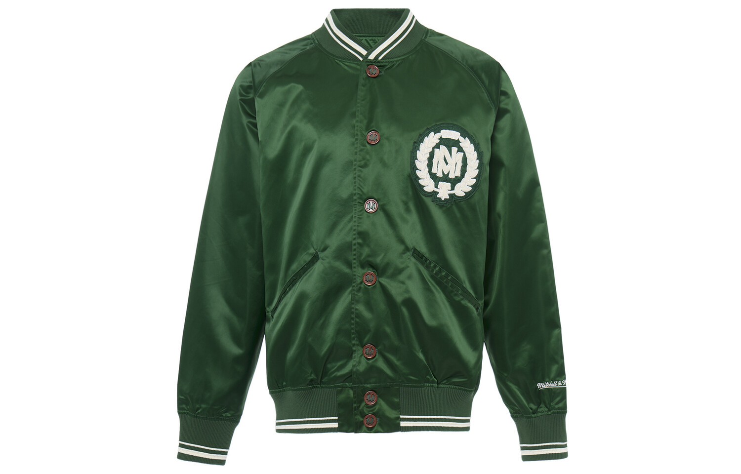 Бейсбольная куртка мужская зеленый Mitchell Ness
Бейсбольная куртка мужская зеленый Mitchell Ness