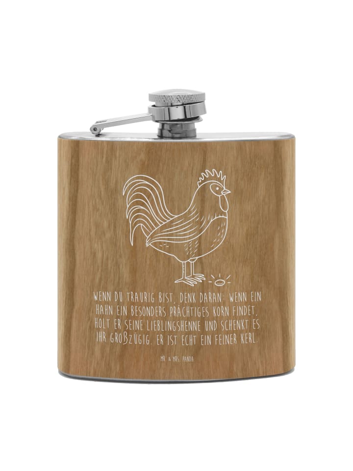 Mr. & Mrs. Panda Фляга с изображением петуха и зерном, с надписью коричневого цвета
Mr. & Mrs. Panda Фляга с изображением петуха и зерном, с надписью коричневого цвета