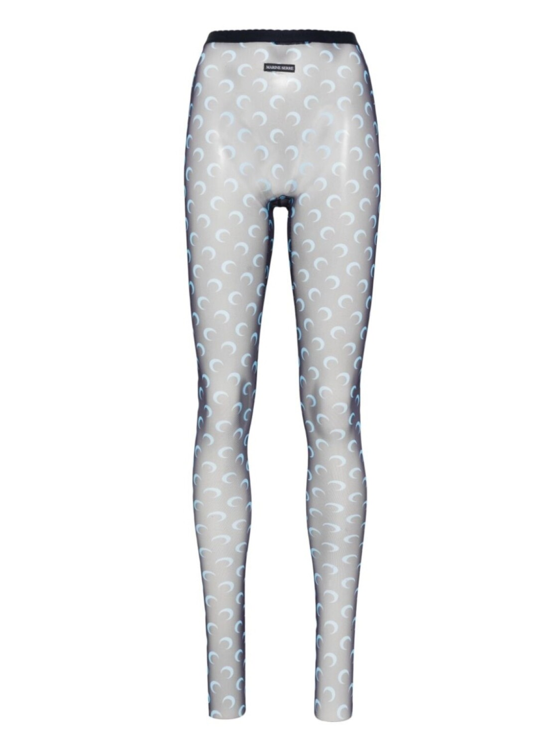 Marine Serre сетчатые колготки с принтом moon, синий
Marine Serre сетчатые колготки с принтом moon, синий