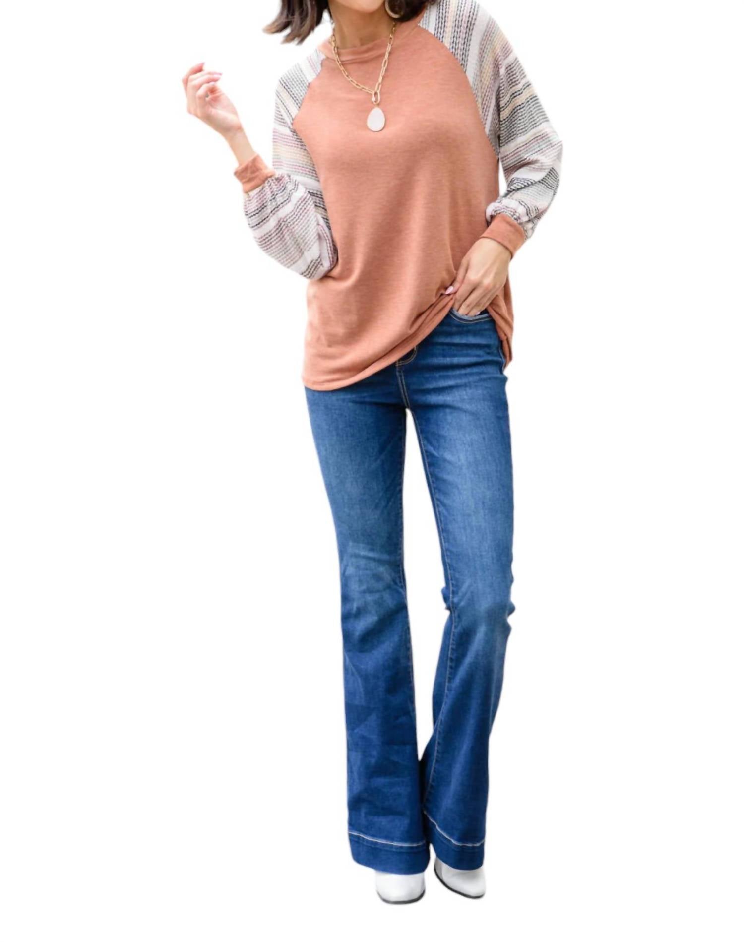 Топ Always A Yes с длинным рукавом оранжевого цвета Haptics
Топ Always A Yes с длинным рукавом оранжевого цвета Haptics