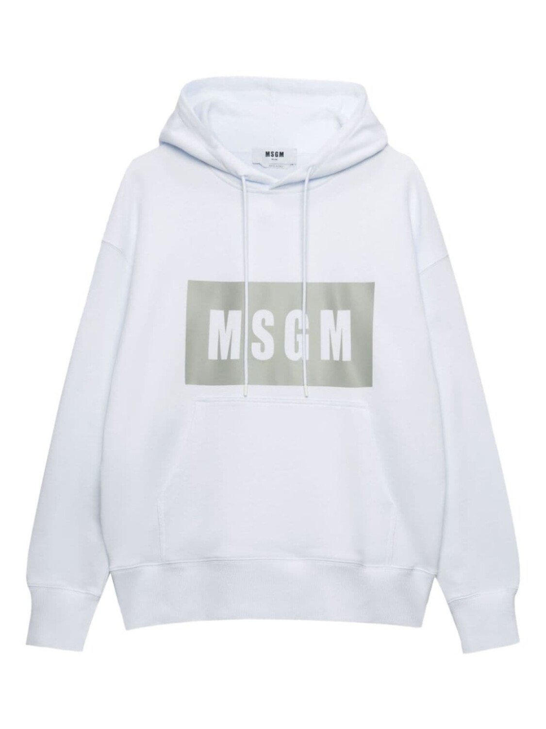 MSGM хлопковая толстовка с логотипом, белый
MSGM хлопковая толстовка с логотипом, белый