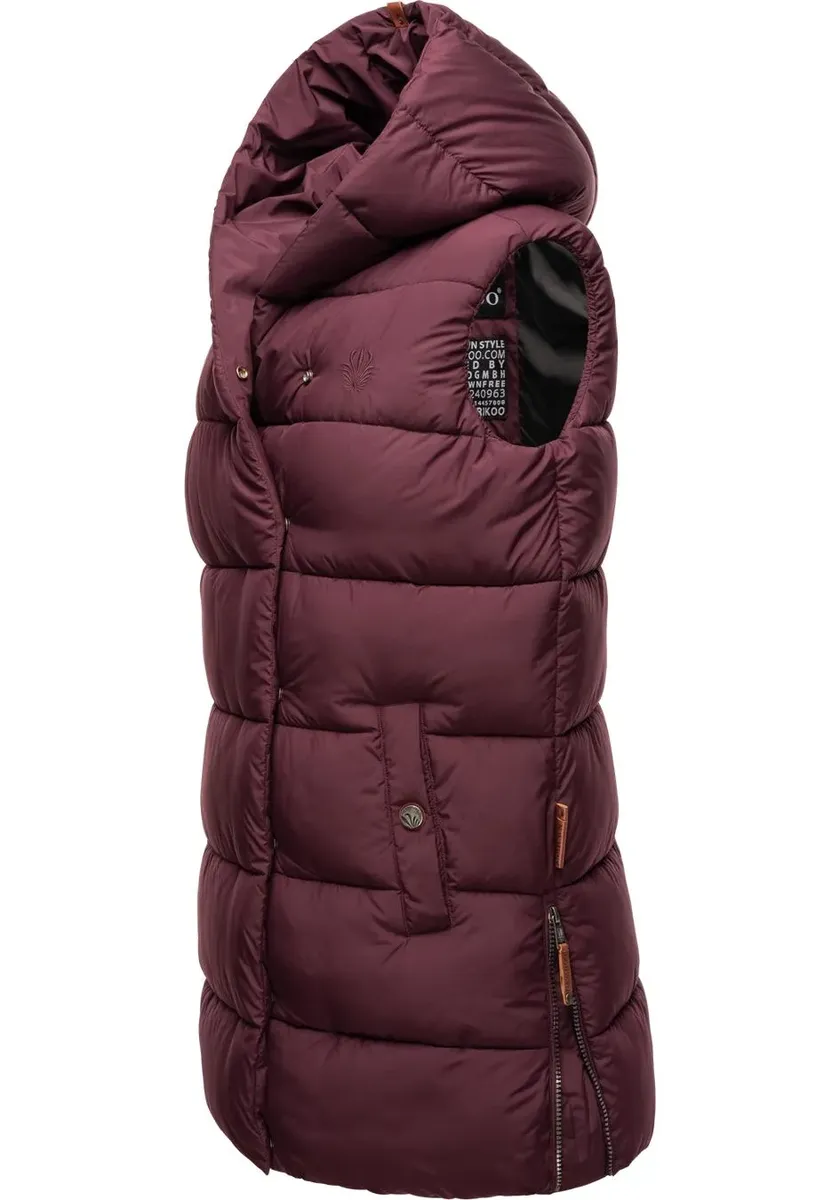 Стеганый жилет Navahoo "Madilynaa", стильный женский жилет без рукавов с капюшоном, красный
Стеганый жилет Navahoo "Madilynaa", стильный женский жилет без рукавов с капюшоном, красный