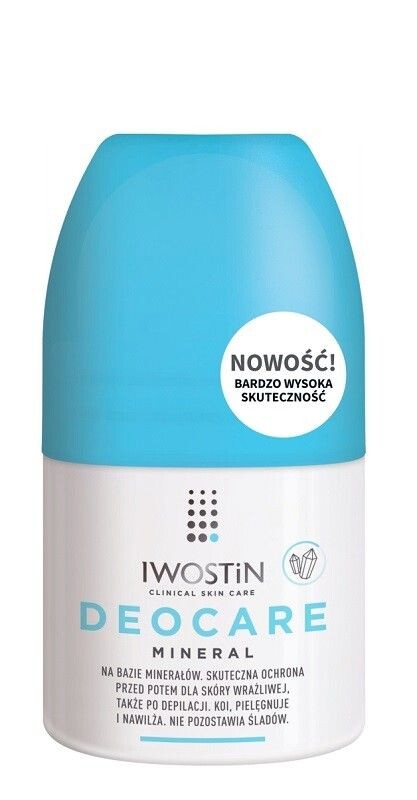 Iwostin Deocare Mineral антиперспирант, 50 ml
Iwostin Deocare Mineral антиперспирант, 50 ml