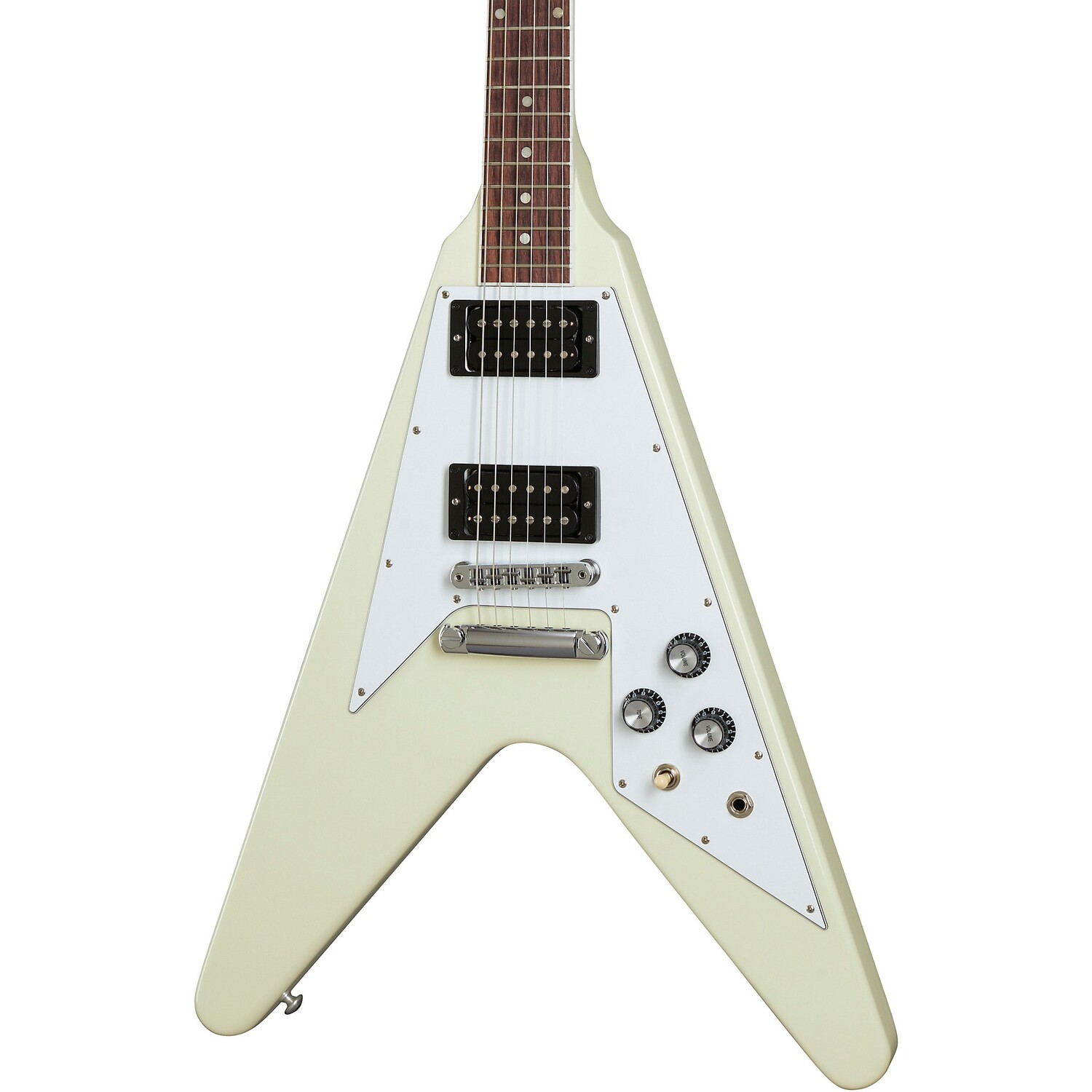 Электрогитара Gibson '70s Flying V Classic White
Электрогитара Gibson '70s Flying V Classic White