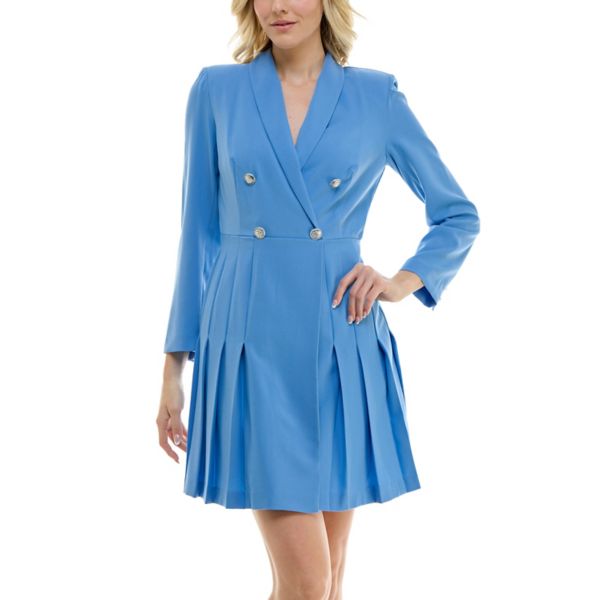 Женское платье из крепа с плиссированной юбкой Taylor, цвет dodger blue
Женское платье из крепа с плиссированной юбкой Taylor, цвет dodger blue