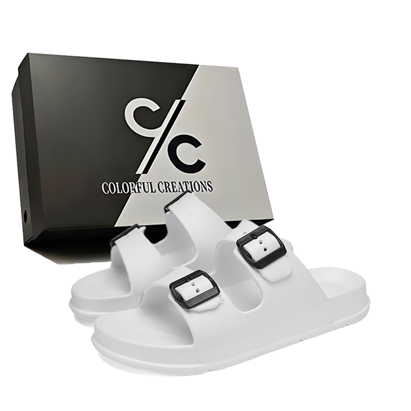Бесшумные, нескользящие, быстросохнущие сандалии для мужчин Colorful Creations, White
Бесшумные, нескользящие, быстросохнущие сандалии для мужчин Colorful Creations, White