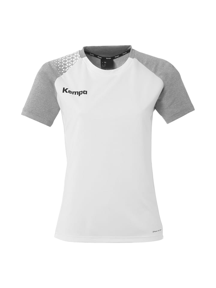 Функциональная рубашка Kempa, цвет weiß/dark grau melange
Функциональная рубашка Kempa, цвет weiß/dark grau melange